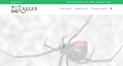 Desktop Screenshot of geckopest.com