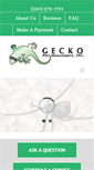 Mobile Screenshot of geckopest.com